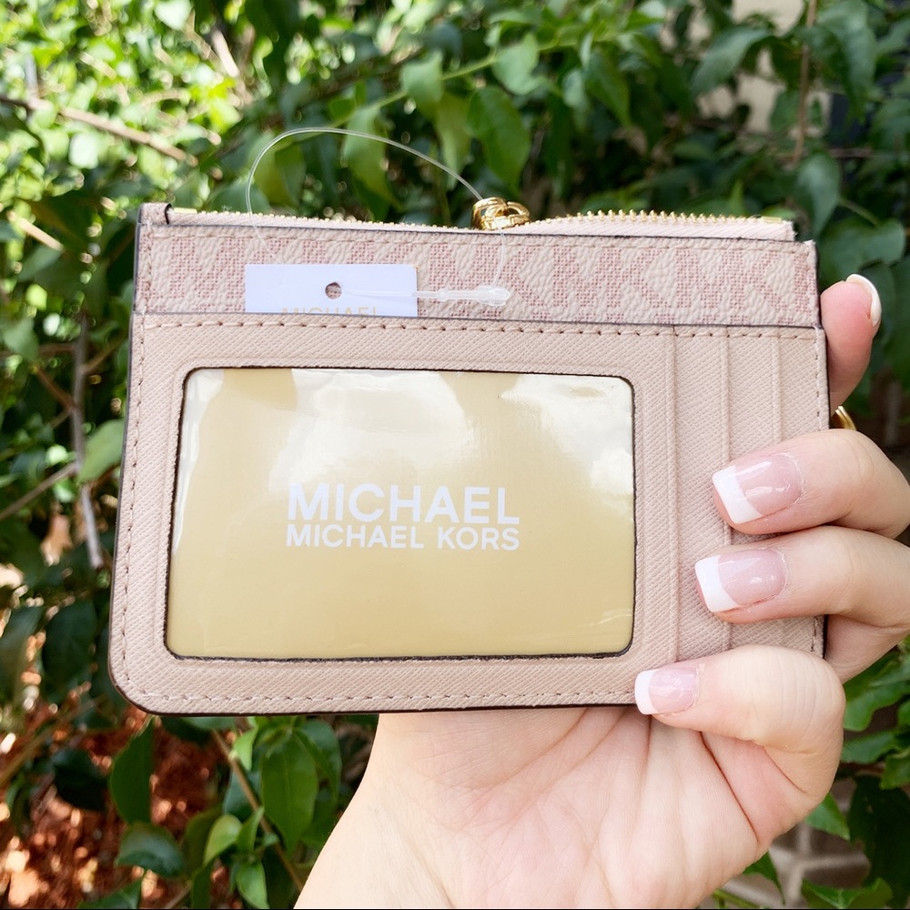 Gaby’sBags👜💕-Michael Kors coin walletholder pink - Picture 2 of 3